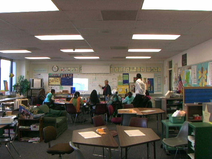 An ESL classroom